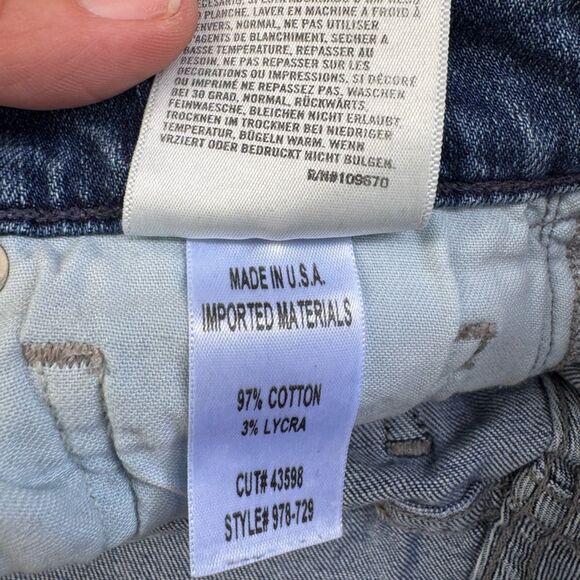 Citizens of Humanity Women's Shortie Short Denim Shorts Size 25 - Picture 8 of 8